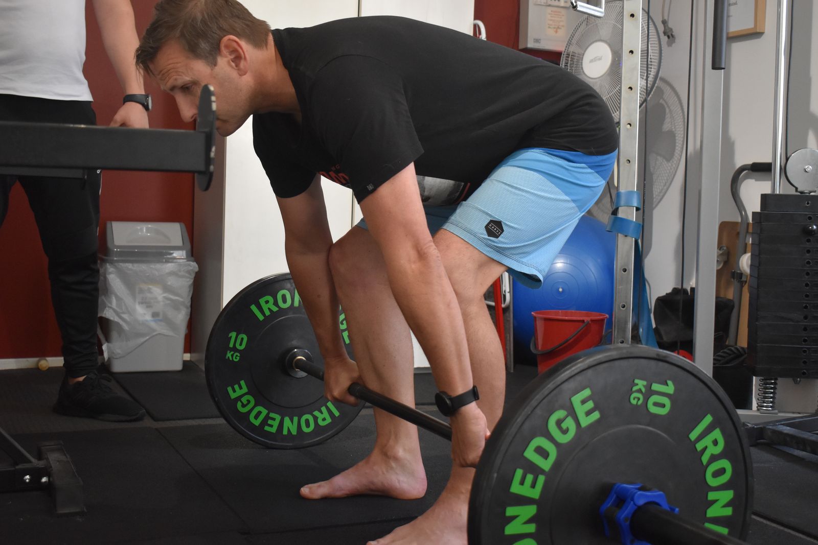 Strength training in the Peakhurst gym