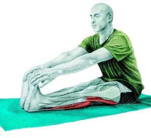 Growing pain prevention stretch